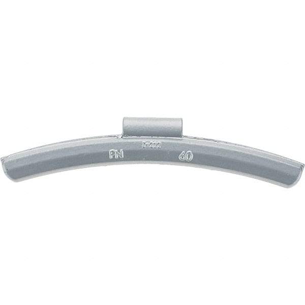 Value Collection - 60 g FN Wheel Weight - Zinc, For Use with Automotive & Light Trucks - Eagle Tool & Supply