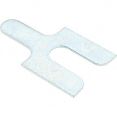 Made in USA - Metal Shim Stock   Type: Slotted Shim    Material: Steel - Eagle Tool & Supply