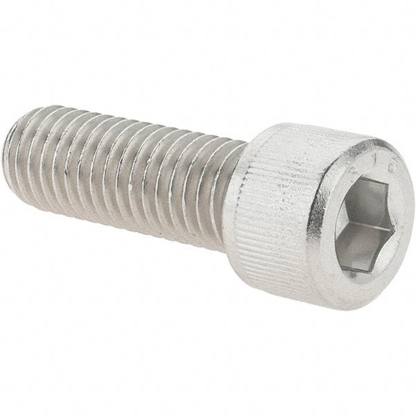 Value Collection - 1/2-13 UNC Hex Socket Drive, Socket Cap Screw - Grade 316 Stainless Steel, 1-1/2" Length Under Head - Eagle Tool & Supply