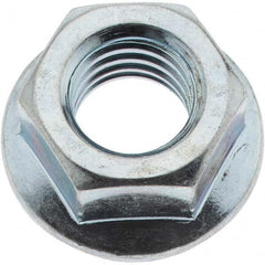 Value Collection - 1/2-13, 1/2" Flange Diam, Serrated Flange Nut - Eagle Tool & Supply