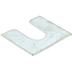 Made in USA - Metal Shim Stock   Type: Slotted Shim    Material: Steel - Eagle Tool & Supply