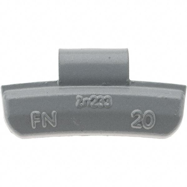 Value Collection - 20 g FN Wheel Weight - Zinc, For Use with Automotive & Light Trucks - Eagle Tool & Supply