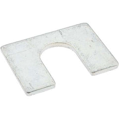 Made in USA - Metal Shim Stock Type: Slotted Shim Material: Steel - Eagle Tool & Supply