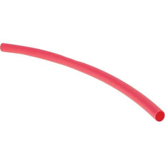 Value Collection - 6" Long Heat Shrink Electrical Tubing - Red - Eagle Tool & Supply