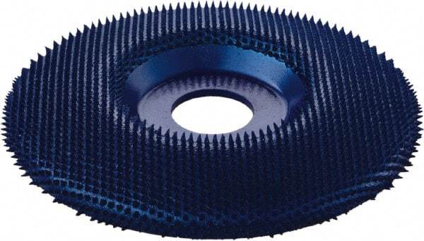 KUTZALL - 4-1/2" Wheel Diam, 7/8" Arbor Hole, Depressed Center Wheel - Coarse Grade, Tungsten Carbide, 15,000 Max RPM - Eagle Tool & Supply