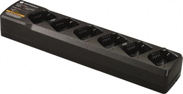 Motorola - Two Way Radio 6-Unit Desktop Charger with Cloning Capability - 6 Radios, Series RM - Eagle Tool & Supply