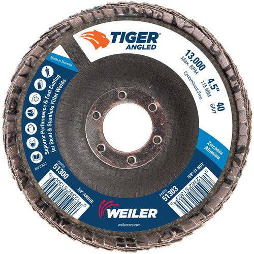 4 1/2 TIGER ANGLED ZIRC - Eagle Tool & Supply