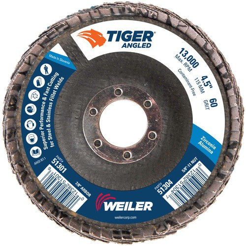4 1/2 TIGER ANGLED ZIRC - Eagle Tool & Supply