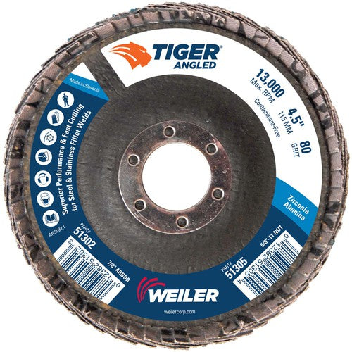 4 1/2 TIGER ANGLED ZIRC - Eagle Tool & Supply