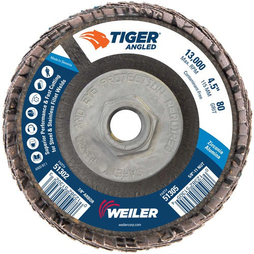 4 1/2 TIGER ANGLED ZIRC - Eagle Tool & Supply