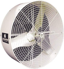 Schaefer Ventilation Equipment - 36" Blade, 1/2 hp, 11,000 CFM, Industrial Circulation Fan - Ceiling Mount, 1 Speed - Eagle Tool & Supply