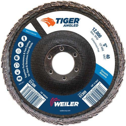 5 TIGER ANGLED ZIRC - Eagle Tool & Supply