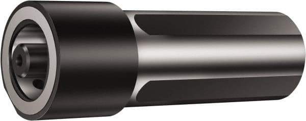 Sandvik Coromant - 1 1/4;C3 System Size, Modular Tool Holding System Adapter - 0.7087" Projection, 1.7913" Body Diam, 3.8583" OAL, Through Coolant - Exact Industrial Supply