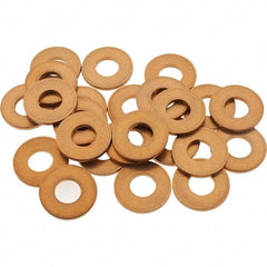 Value Collection - 1/4" Screw, Silicon Bronze Standard Flat Washer - 5/16" ID x 11/16" OD, 1-1/16" Thick - Eagle Tool & Supply