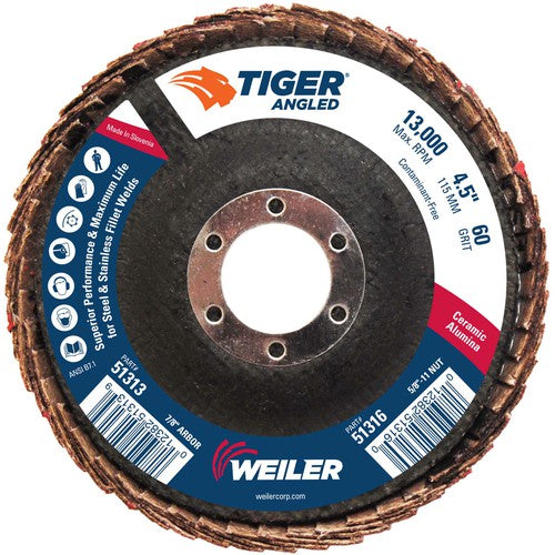 4 1/2 TIGER ANGLED CERAM - Eagle Tool & Supply