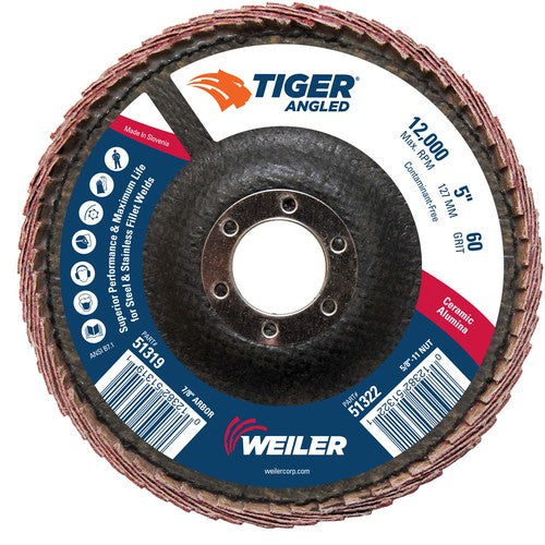 5 TIGER ANGLED CERAMIC - Eagle Tool & Supply