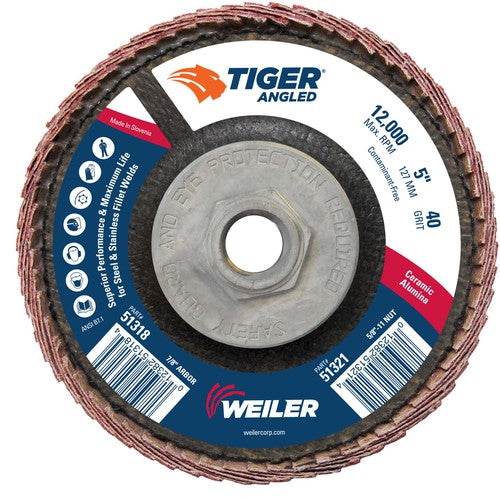 5 TIGER ANGLED CERAMIC - Eagle Tool & Supply
