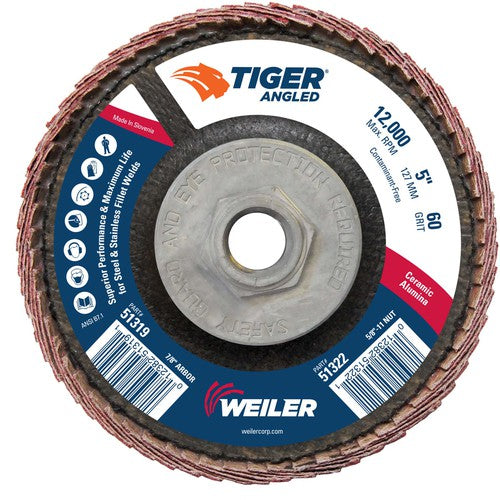 5 TIGER ANGLED CERAMIC - Eagle Tool & Supply