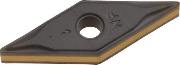 Iscar - VNMG331 NF Grade IC8150 Carbide Turning Insert - TiCN/Al2O3 Finish, 35° Diamond, 3/8" Inscr Circle, 3/16" Thick, 1/64" Corner Radius - Eagle Tool & Supply