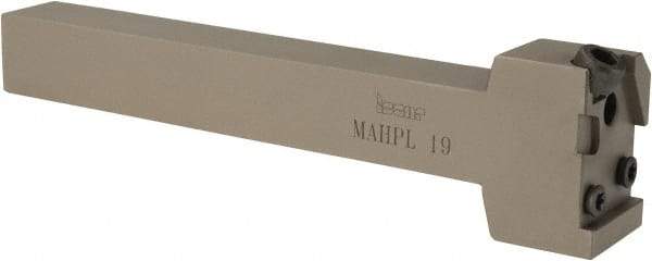 Iscar - MAHP, External, Left Hand, Indexable Grooving Tool Holder - 3/4" Shank Height, 3/4" Shank Width, 6" OAL - Eagle Tool & Supply