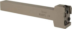 Iscar - MAHP, External, Left Hand, Indexable Grooving Tool Holder - 3/4" Shank Height, 3/4" Shank Width, 6" OAL - Eagle Tool & Supply