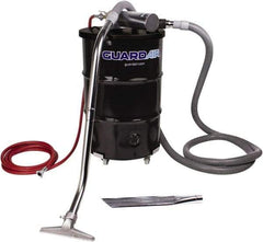 Guardair - 55 Gal Steel Tank, Air Powered Wet/Dry Vacuum - 15 Peak hp, 20' Hose Fitting, Cordless, Cartridge Filter - Eagle Tool & Supply