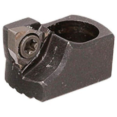 Iscar - Series Itsbore, 14.5mm Min Bore Diam, Boring Cartridge - 7.87mm Back of Bar to Cutting Edge, WCGT 0201.. Insert, 14mm OAL, 95° Lead Angle - Eagle Tool & Supply
