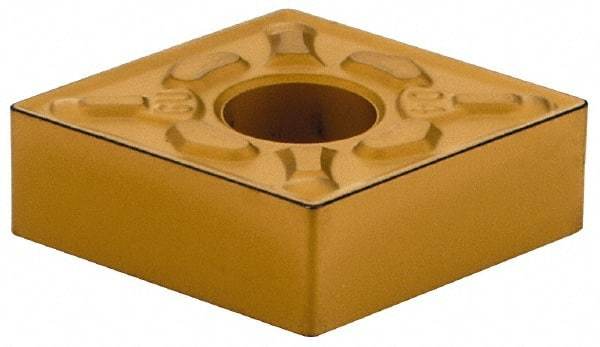 Sumitomo - CNMG431 EGU Grade AC820P Carbide Turning Insert - Proprietary Finish, 80° Diamond, 1/2" Inscr Circle, 3/16" Thick, 1/32" Corner Radius - Eagle Tool & Supply