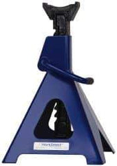 Value Collection - 6 Ton Load Capacity Ratcheting Jack Stand - 15-3/8 to 24-1/4 Inch High, 11-1/4 Inch Base Diameter x 9-1/4 Inch Long x 10-5/8 Inch Wide Chassis - Eagle Tool & Supply