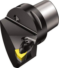 Sandvik Coromant - Right Hand Cut, Size C4, WNMG 060408 Insert Compatiblity, Internal Modular Turning & Profiling Cutting Unit Head - 27mm Ctr to Cutting Edge, 50mm Head Length, Through Coolant, Series T-Max P - Eagle Tool & Supply
