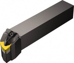 Sandvik Coromant - DWLNR/L, Right Hand Cut, -5° Lead Angle, 32mm Shank Height x 25mm Shank Width, Negative Rake Indexable Turning Toolholder - 170mm OAL, WNMG 08 04 08, WNMG 432 Insert Compatibility, Series T-Max P - Eagle Tool & Supply