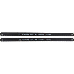 Stanley - Hand Hacksaw Blades Blade Material: Carbon Steel Blade Length (mm): 254 - Eagle Tool & Supply