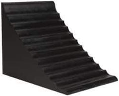 Value Collection - 7" Wide x 8" High x 10" Deep, Rubber Wheel Chock - Type E - Eagle Tool & Supply
