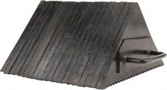 Value Collection - 10" Wide x 7-1/2" High x 10" Deep, Rubber Wheel Chock - Type A - Eagle Tool & Supply