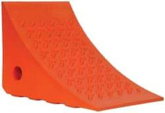 Value Collection - 8" Wide x 8" High x 11" Deep, Urethane Wheel Chock - Type H - Eagle Tool & Supply