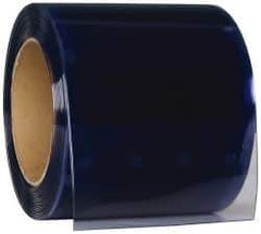 Value Collection - Clear Smooth Standard Dock Curtain Strips - 8" Wide x 7' Long x 0.08" Thick, PVC - Eagle Tool & Supply
