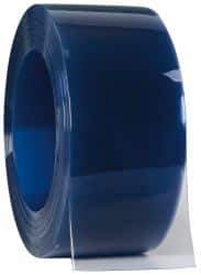 Value Collection - Clear Smooth Standard Dock Curtain Strips - 8" Wide x 150' Long x 0.08" Thick, Vinyl - Eagle Tool & Supply
