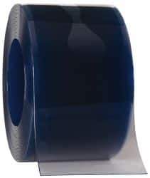 Value Collection - Clear Smooth Standard Dock Curtain Strips - 12" Wide x 150' Long x 1/8" Thick, PVC - Eagle Tool & Supply