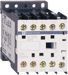 Schneider Electric - 3 Pole, 120 Coil VAC at 50/60 Hz, 16 Amp at 690 VAC, 20 Amp at 440 VAC and 9 Amp at 440 VAC, IEC Contactor - CSA, RoHS Compliant, UL Listed - Eagle Tool & Supply