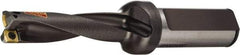 Sandvik Coromant - 2.362" Max Drill Depth, 4xD, 0.562" Diam, Indexable Insert Drill - 2 Inserts, 3/4" Shank Diam, Flange Shank - Eagle Tool & Supply
