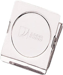 ACCO - 1" Wide Binder Clip - Chrome - Eagle Tool & Supply