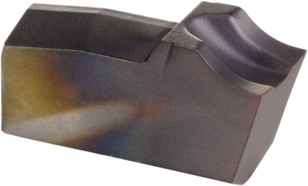Kennametal - A2040 CF KCU25 Grade, 0.1594" Cutting Width, Carbide Cutoff Insert - 0° Neutral Lead Angle, AlTiN Coated, Single End - Eagle Tool & Supply