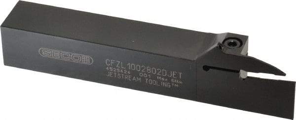 Seco - CFZL, Left Hand Cut, 1" Shank Height x 1" Shank Width, Indexable Turning Toolholder - 6" OAL, LC.. 2802.. Insert Compatibility, Series Multi-Directional Turning (MDT) - Eagle Tool & Supply