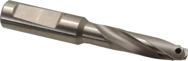 Guhring - 0.492 to 0.511" Diam, 41.3mm Max Depth, 5/8" Shank Diam, 61mm Flute, Replaceable Tip Drill - HT 800 WP Insert, Series 4107 - Eagle Tool & Supply