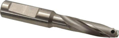 Guhring - 0.492 to 0.511" Diam, 41.3mm Max Depth, 5/8" Shank Diam, 61mm Flute, Replaceable Tip Drill - HT 800 WP Insert, Series 4107 - Eagle Tool & Supply