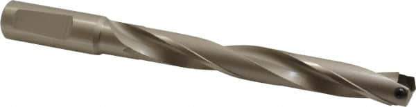 Guhring - 16.5 to 16.99mm Diam, 122.1mm Max Depth, 3/4" Shank Diam, 148mm Flute, 198mm OAL, Replaceable Tip Drill - HT 800 WP Insert, Series 4109 - Eagle Tool & Supply