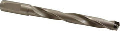 Guhring - 16.5 to 16.99mm Diam, 122.1mm Max Depth, 3/4" Shank Diam, 148mm Flute, 198mm OAL, Replaceable Tip Drill - HT 800 WP Insert, Series 4109 - Eagle Tool & Supply