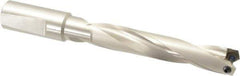 Guhring - 0.846 to 0.866" Diam, 114.1mm Max Depth, 25.4mm Shank Diam, 207mm OAL, Replaceable Tip Drill - HT 800 WP Insert, Series 4108 - Eagle Tool & Supply
