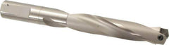 Guhring - 25.49mm Diam, 132.3mm Max Depth, 25mm Shank Diam, 231mm OAL, Replaceable Tip Drill - HT 800 WP Insert, Series 4108 - Eagle Tool & Supply