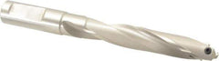 Guhring - 17.49mm Diam, 90.8mm Max Depth, 18mm Shank Diam, 167mm OAL, Replaceable Tip Drill - HT 800 WP Insert, Series 4108 - Eagle Tool & Supply